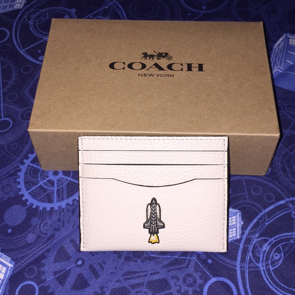 Coach x NASA collection card case